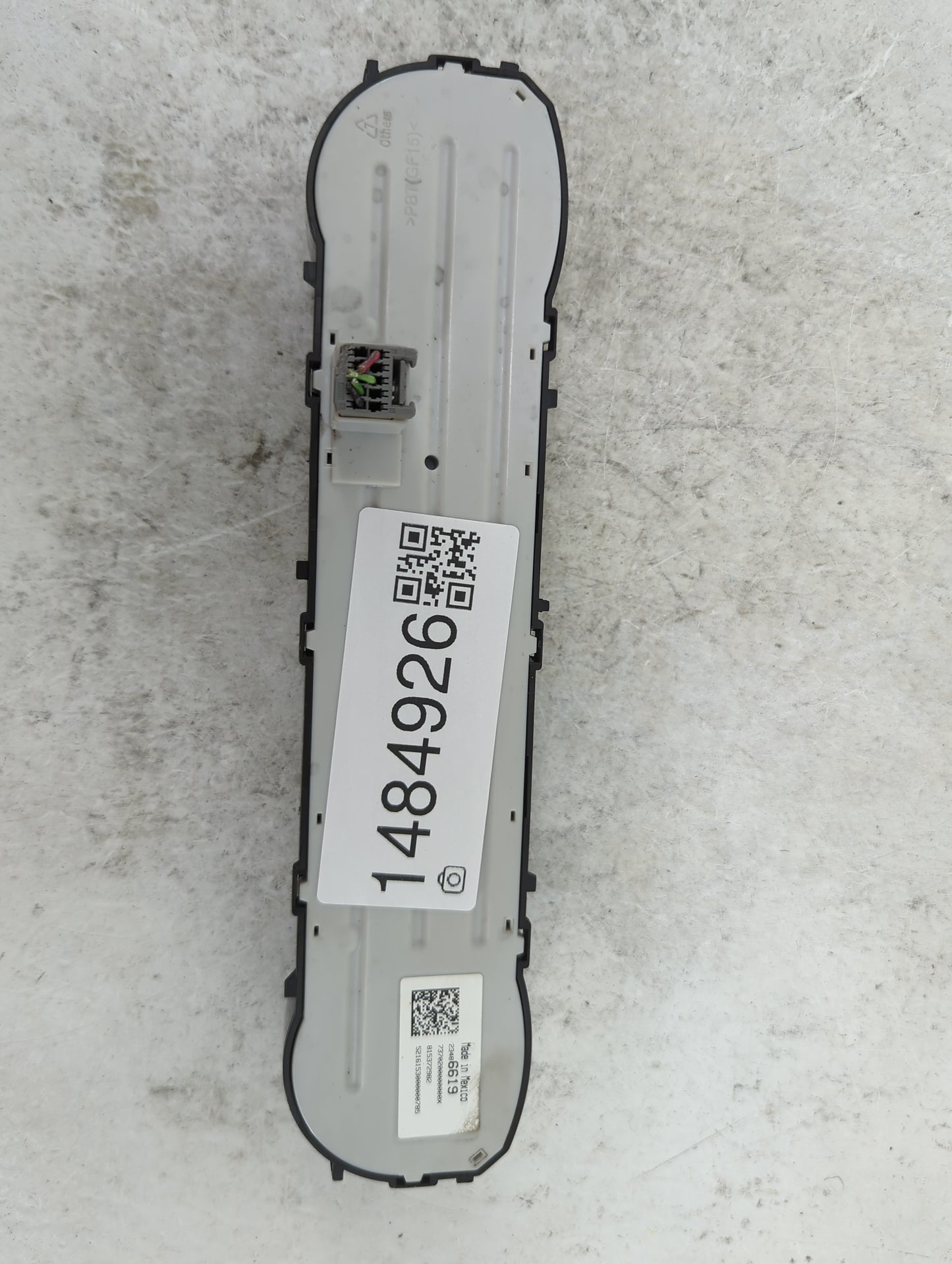 2014-2019 Chevrolet Silverado 1500 Climate Control Module Temperature AC/Heater Replacement P/N:23486619 Fits OEM Used Auto 