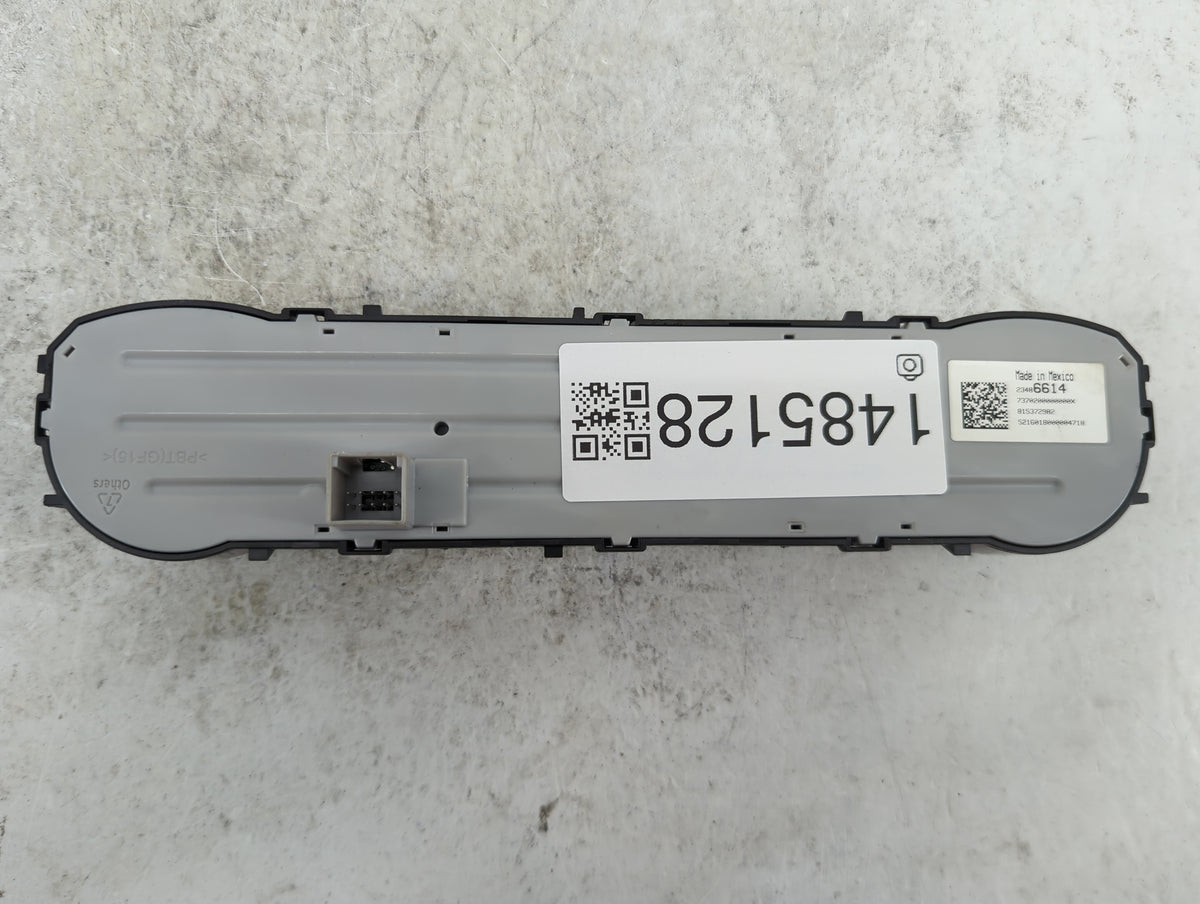 2014-2016 Chevrolet Silverado 1500 Climate Control Module Temperature AC/Heater Replacement P/N:23486614 7370200000000X Fits
