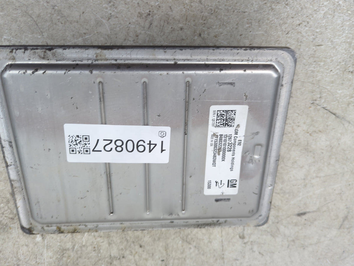 2014-2016 Chevrolet Silverado 1500 PCM Engine Control Computer ECU ECM PCU OEM P/N:12673228 12672587 Fits 2014 2015 2016 OEM