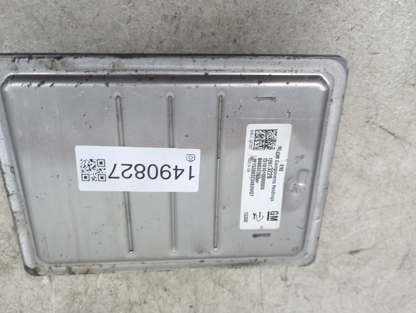 2014-2016 Chevrolet Silverado 1500 PCM Engine Control Computer ECU ECM PCU OEM P/N:12673228 12672587 Fits Fits 2014 2015 201