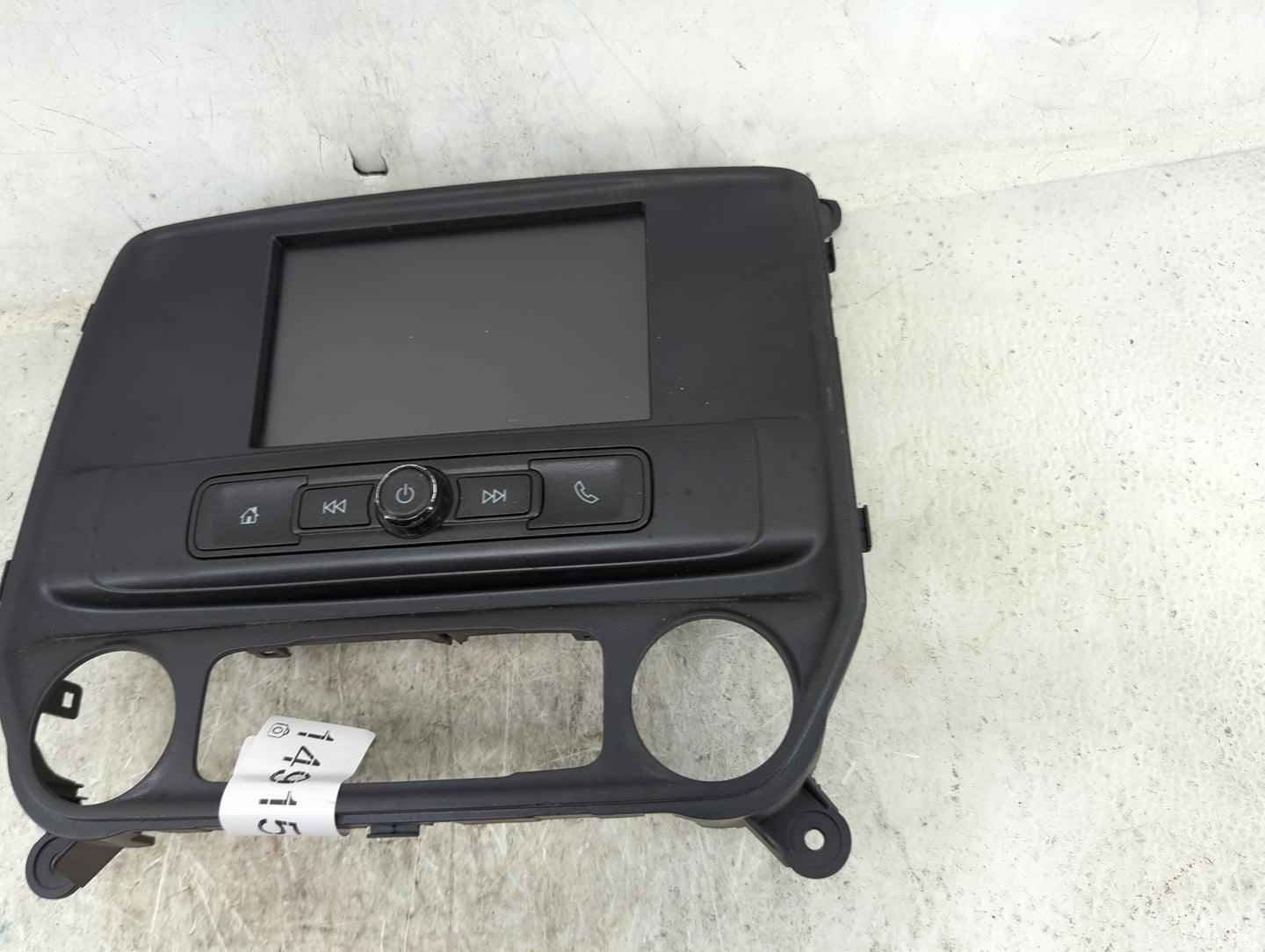 2016-2019 Chevrolet Silverado 1500 Radio Control Panel 1491550 - Oemusedautoparts1.com