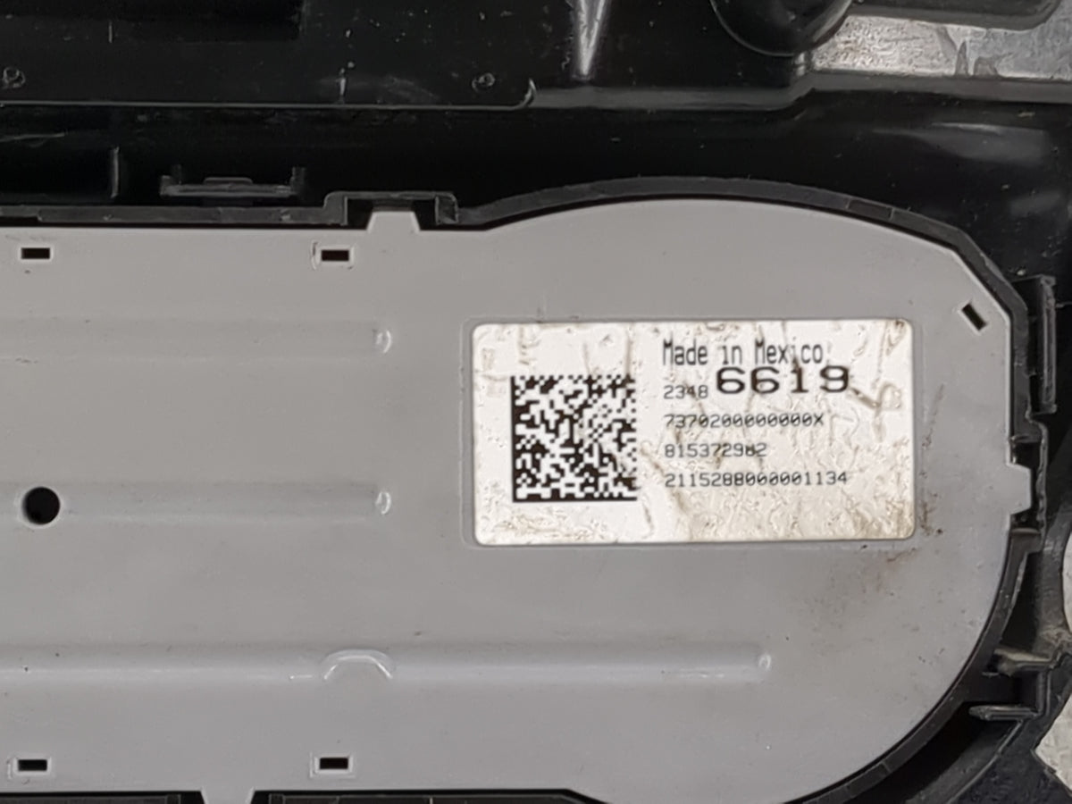 2014-2019 Chevrolet Silverado 1500 Climate Control Module Temperature AC/Heater Replacement P/N:23486619 7370200000000X Fits