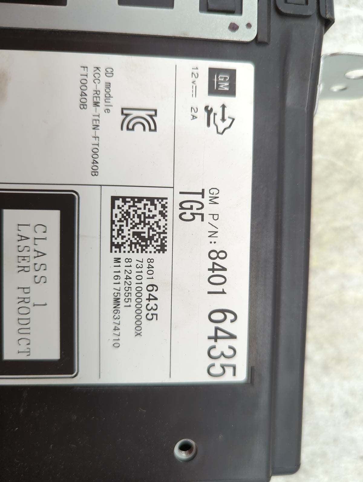 2015-2019 Chevrolet Silverado 1500 Audio Cd Disc Player 1501291 - Oemusedautoparts1.com