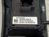 2014-2019 Chevrolet Silverado 1500 Master Power Window Switch Replacement Driver Side Left P/N:23154700 SANAE7831B Fits OEM 