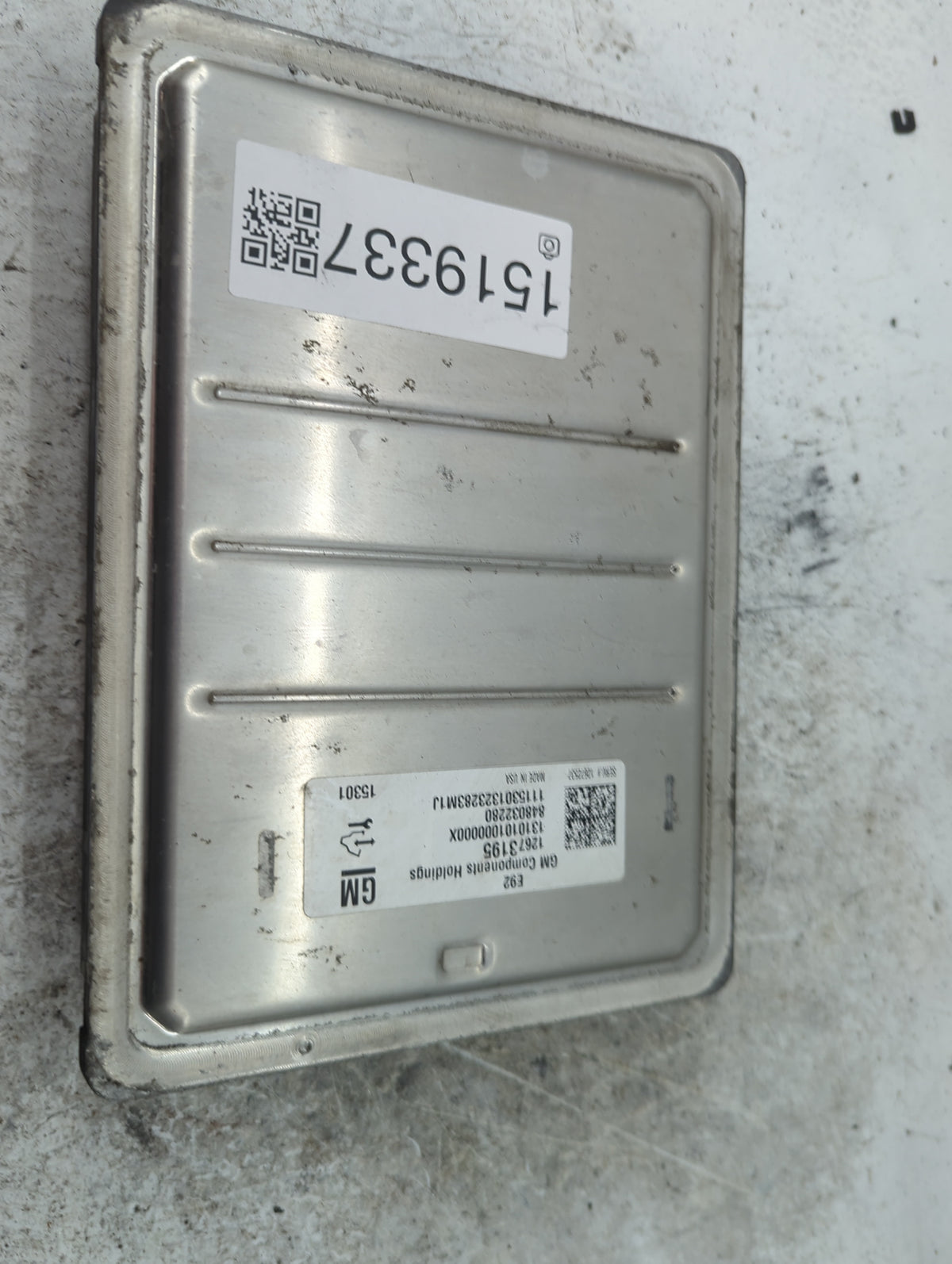 2014-2016 Chevrolet Silverado 1500 PCM Engine Control Computer ECU ECM PCU OEM P/N:12673195 12672337 Fits 2014 2015 2016 OEM