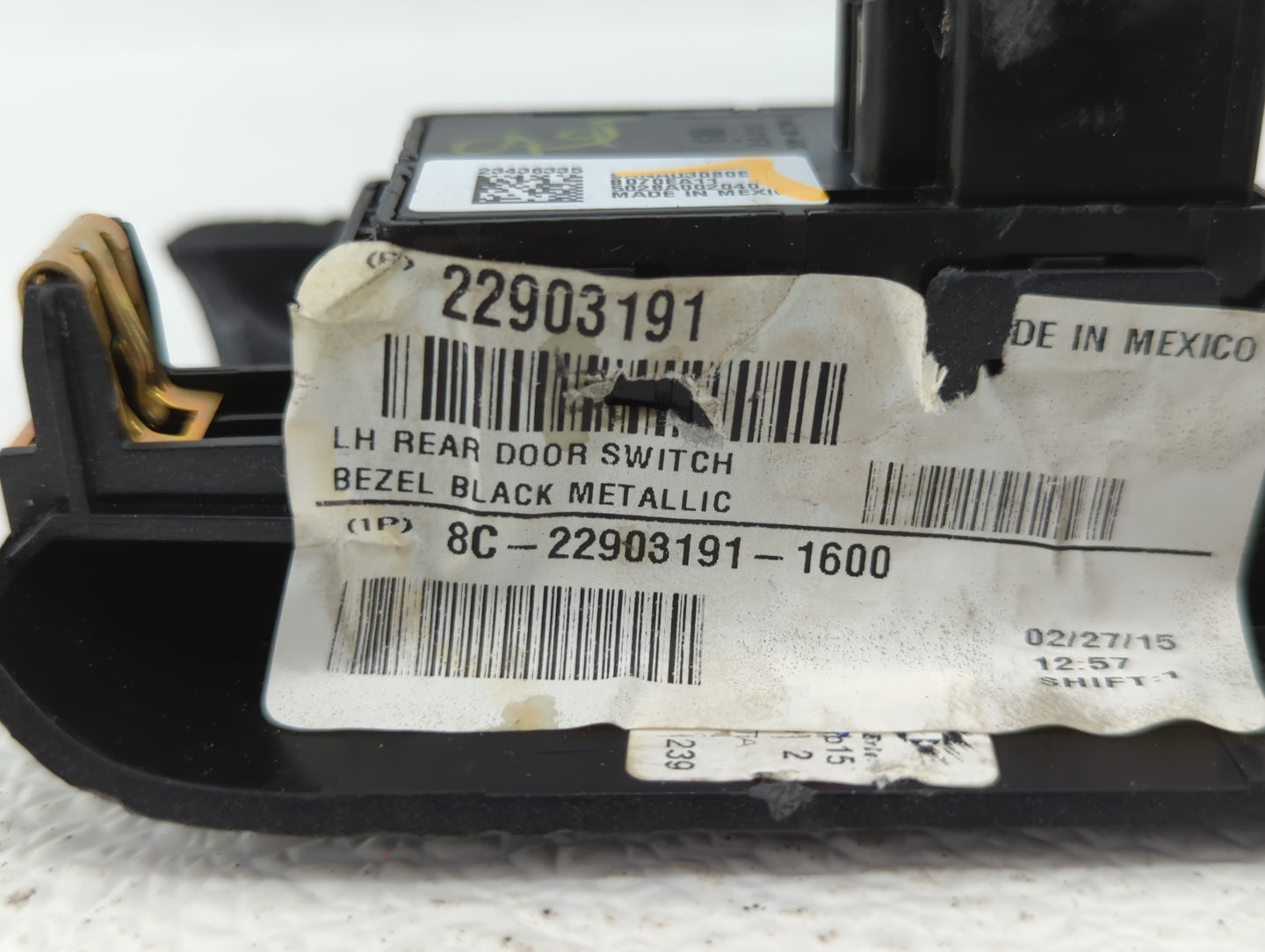 2016 Chevrolet Silverado 1500 Passenger Right Power Window Switch - Oemusedautoparts1.com