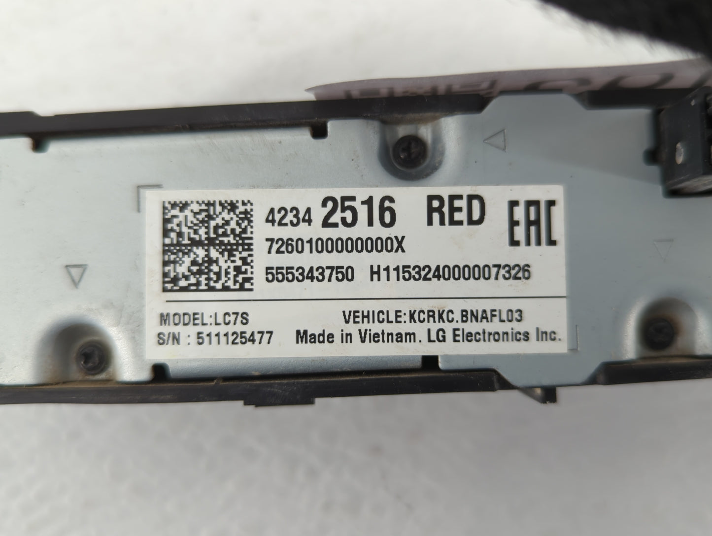 2016 Chevrolet Silverado 1500 Radio Control Panel - Oemusedautoparts1.com