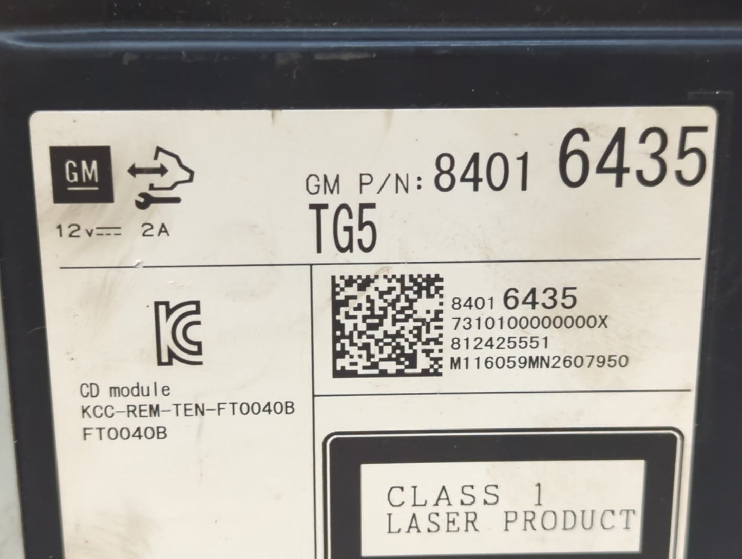 2015-2019 Chevrolet Silverado 1500 Am Fm Cd Player Radio Receiver - Oemusedautoparts1.com