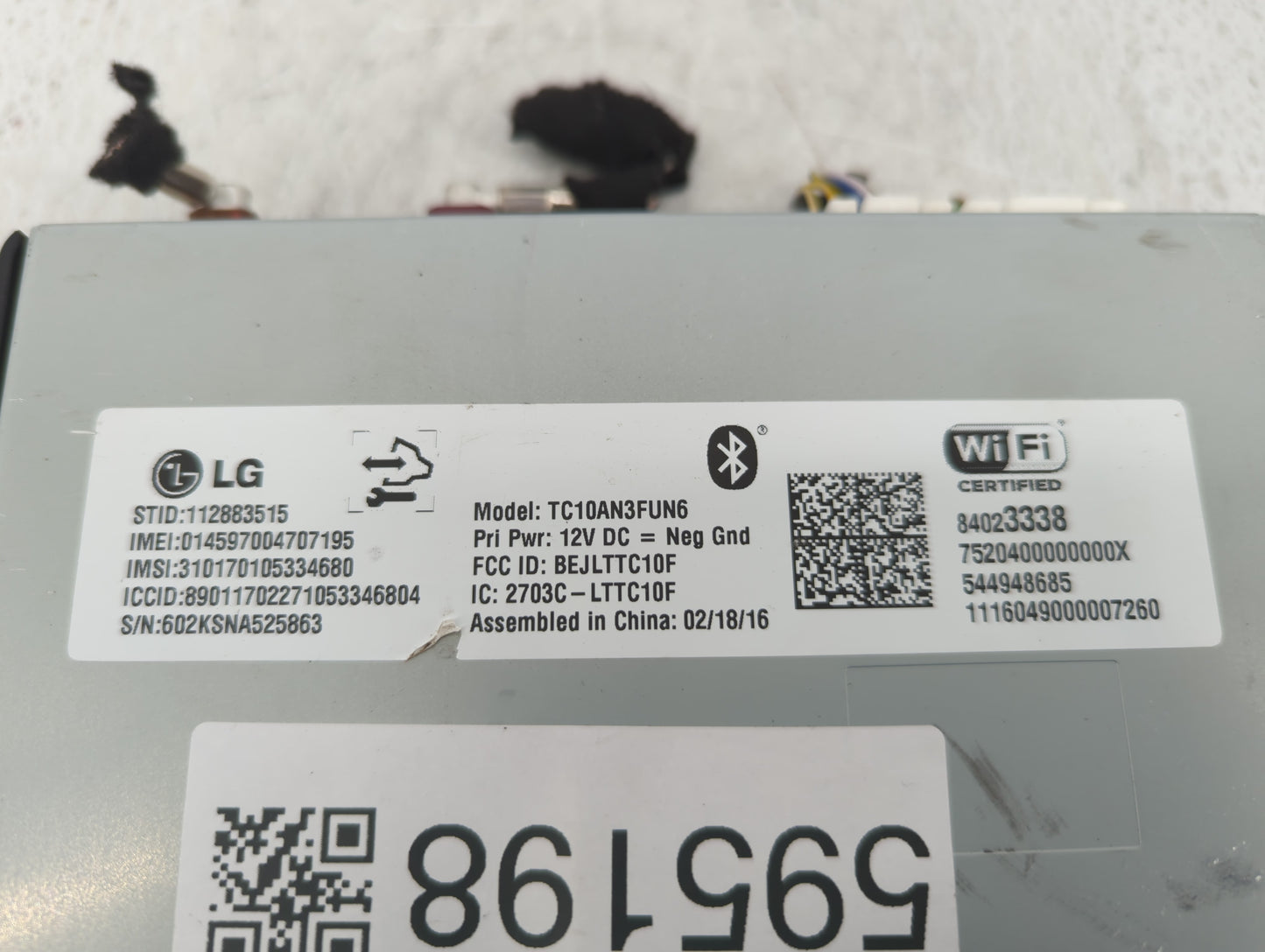 2016 Chevrolet Silverado 1500 Chassis Control Module Ccm Bcm Body Control - Oemusedautoparts1.com