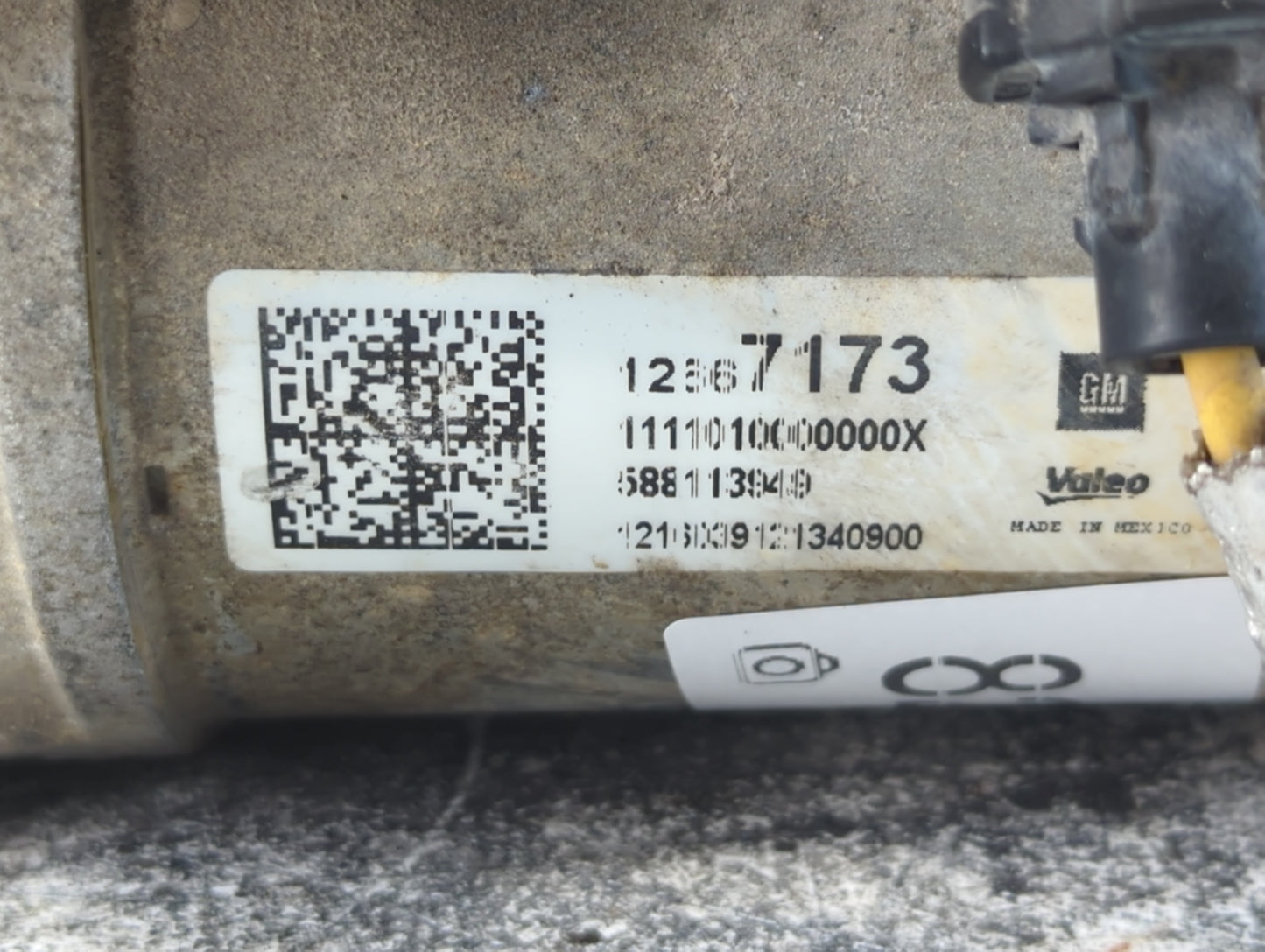 2014-2019 Chevrolet Silverado 1500 Car Starter Motor Solenoid OEM P/N:12567173 Fits Fits 2014 2015 2016 2017 2018 2019 2020 