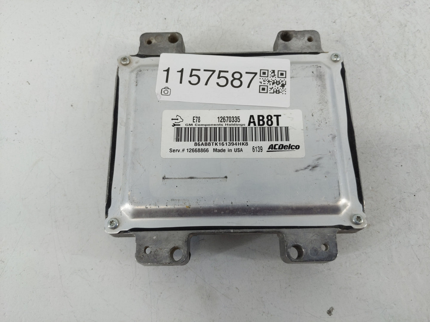 2016 Chevrolet Silverado 2500 PCM Engine Control Computer ECU ECM PCU OEM P/N:12670335 Fits Fits 2011 2012 2013 2014 2015 OE
