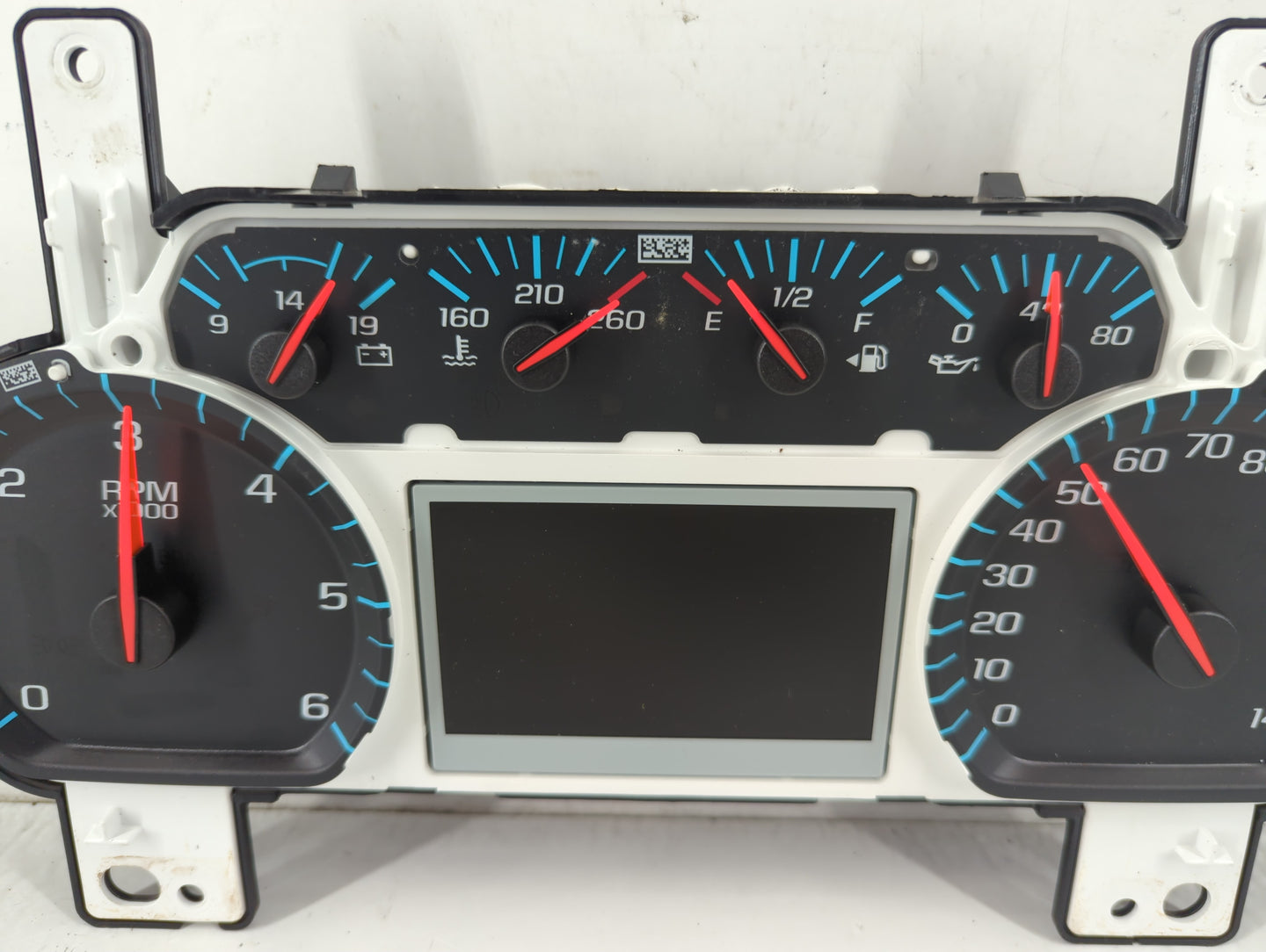 2016 Chevrolet Silverado 2500 Instrument Cluster Speedometer Gauges P/N:84026892 Fits OEM Used Auto Parts - Oemusedautoparts