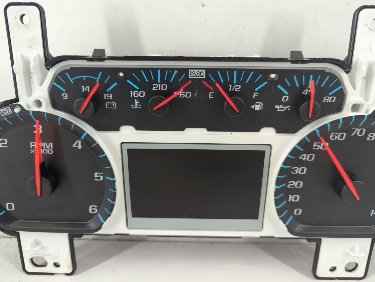 2016 Chevrolet Silverado 2500 Instrument Cluster Speedometer Gauges P/N:84026892 Fits OEM Used Auto Parts - Oemusedautoparts