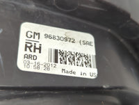 2016-2016 Chevrolet Sonic Passenger Right Oem Head Light Headlight Lamp - Oemusedautoparts1.com
