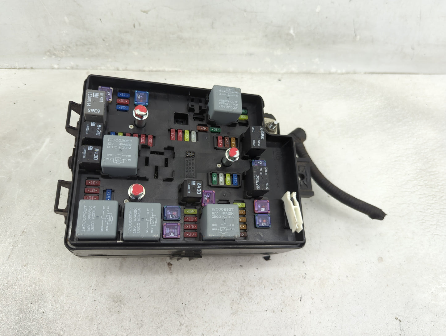 2014-2016 Chevrolet Sonic Fusebox Fuse Box Panel Relay Module P/N:95383529 Fits Fits 2014 2015 2016 OEM Used Auto Parts - Oe