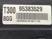 2014-2016 Chevrolet Sonic Fusebox Fuse Box Panel Relay Module P/N:95383529 Fits Fits 2014 2015 2016 OEM Used Auto Parts - Oe
