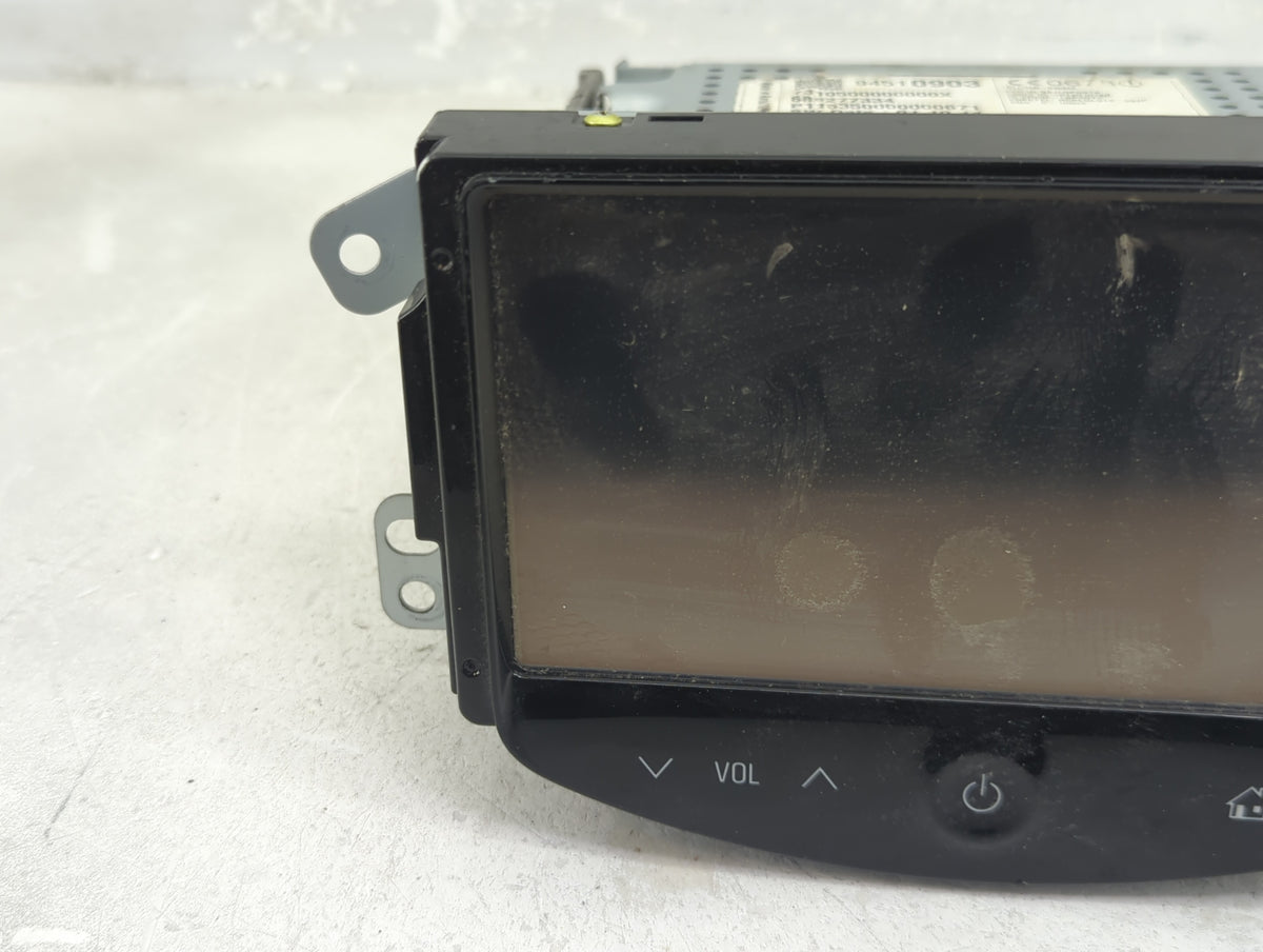 2016 Chevrolet Sonic Information Radio Display Screen Black - Oemusedautoparts1.com