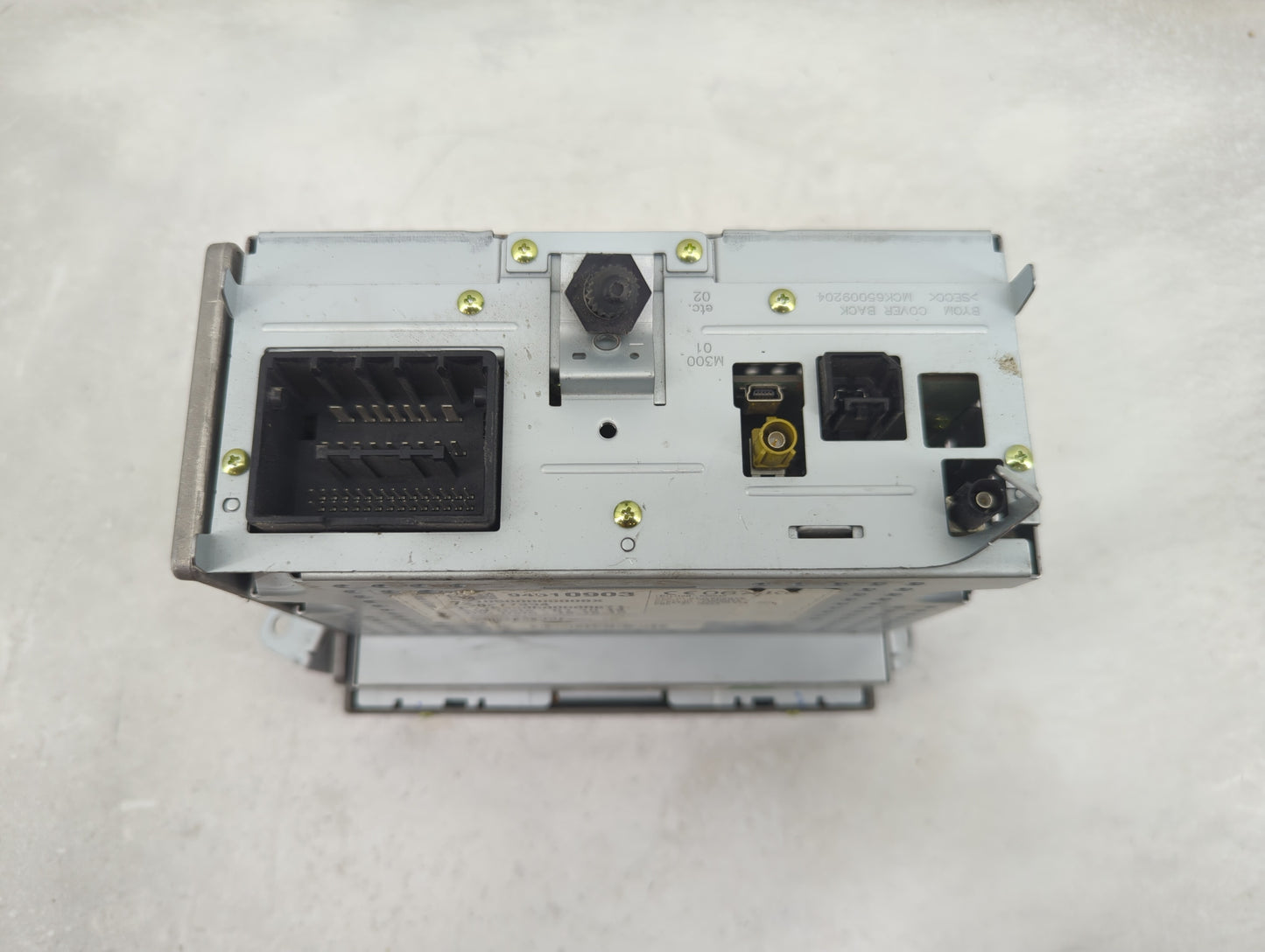 2016 Chevrolet Sonic Information Display Screen Black - Oemusedautoparts1.com