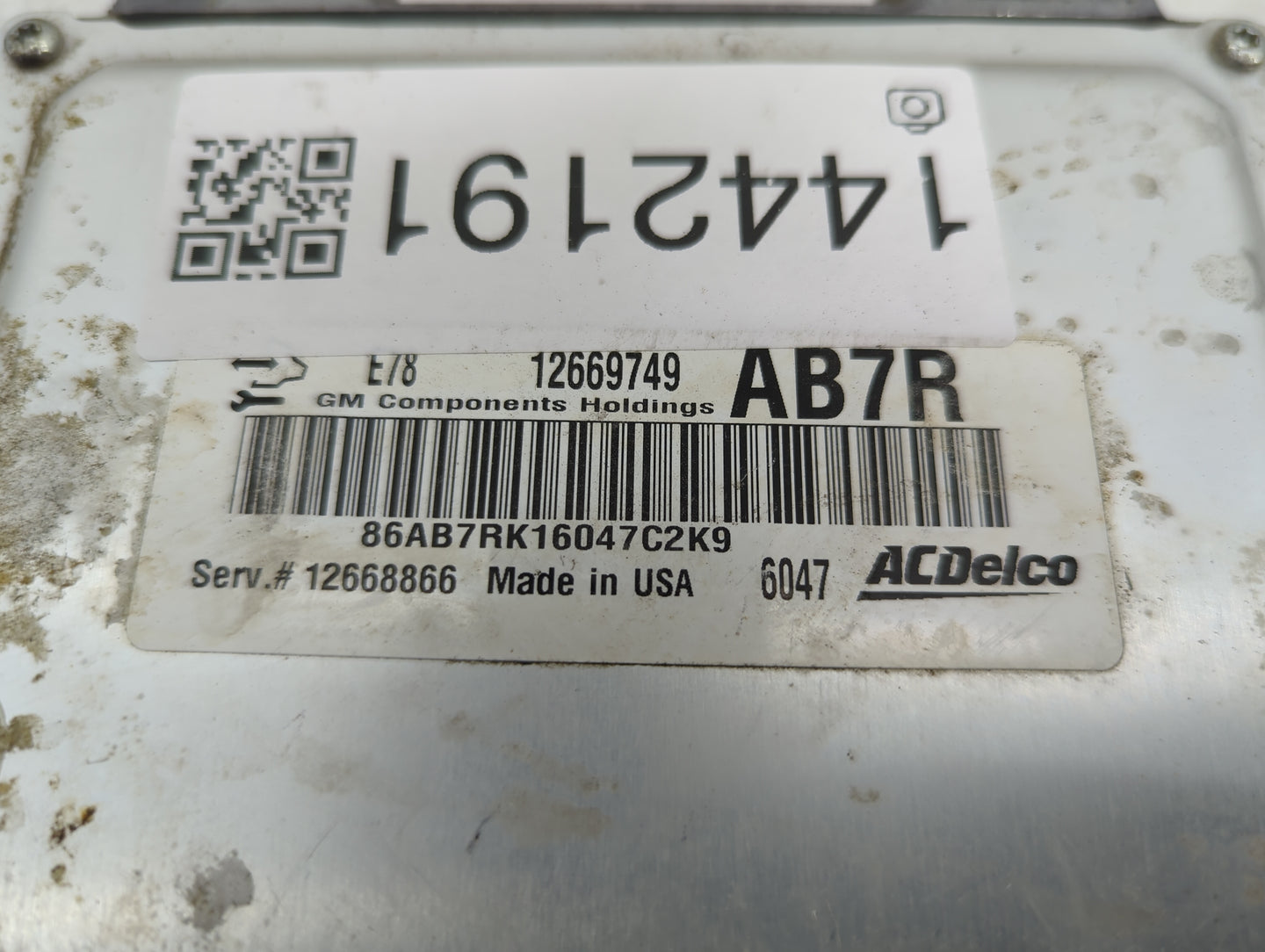 2012-2016 Chevrolet Sonic PCM Engine Control Computer ECU ECM PCU OEM P/N:12669749 12668866 Fits OEM Used Auto Parts - Oemus
