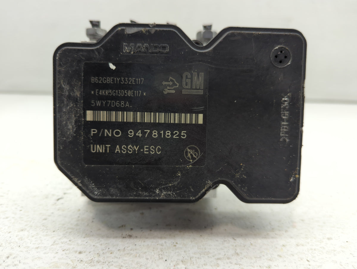 2015-2016 Chevrolet Sonic Anti-Lock Brake ABS Pump Module Actuator OEM P/N:94781825 Fits Fits 2015 2016 OEM Used Auto Parts 