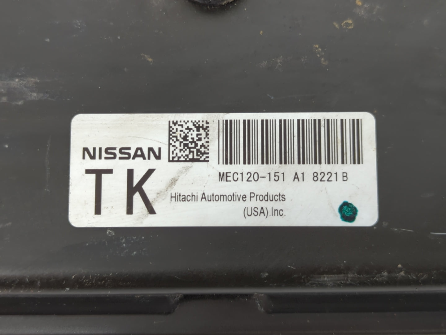 2012-2016 Chevrolet Sonic PCM Engine Control Computer ECU ECM PCU OEM P/N:MEC120-151 A1 8221B Fits OEM Used Auto Parts - Oem