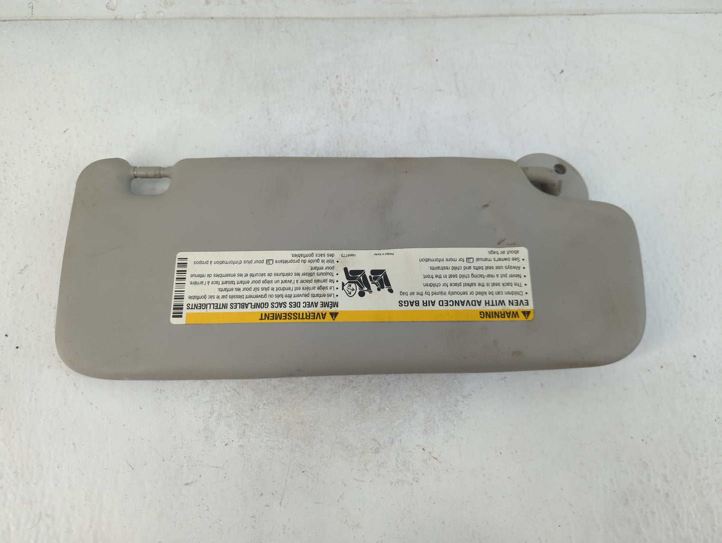 2012-2019 Chevrolet Sonic Sun Visor Shade Replacement Passenger Right Mirror Fits Fits 2012 2013 2014 2015 2016 2017 2018 20