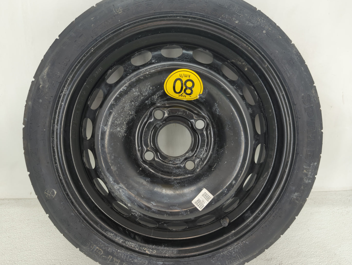 2016-2022 Chevrolet Spark Spare Donut Tire Wheel Rim Oem - Oemusedautoparts1.com