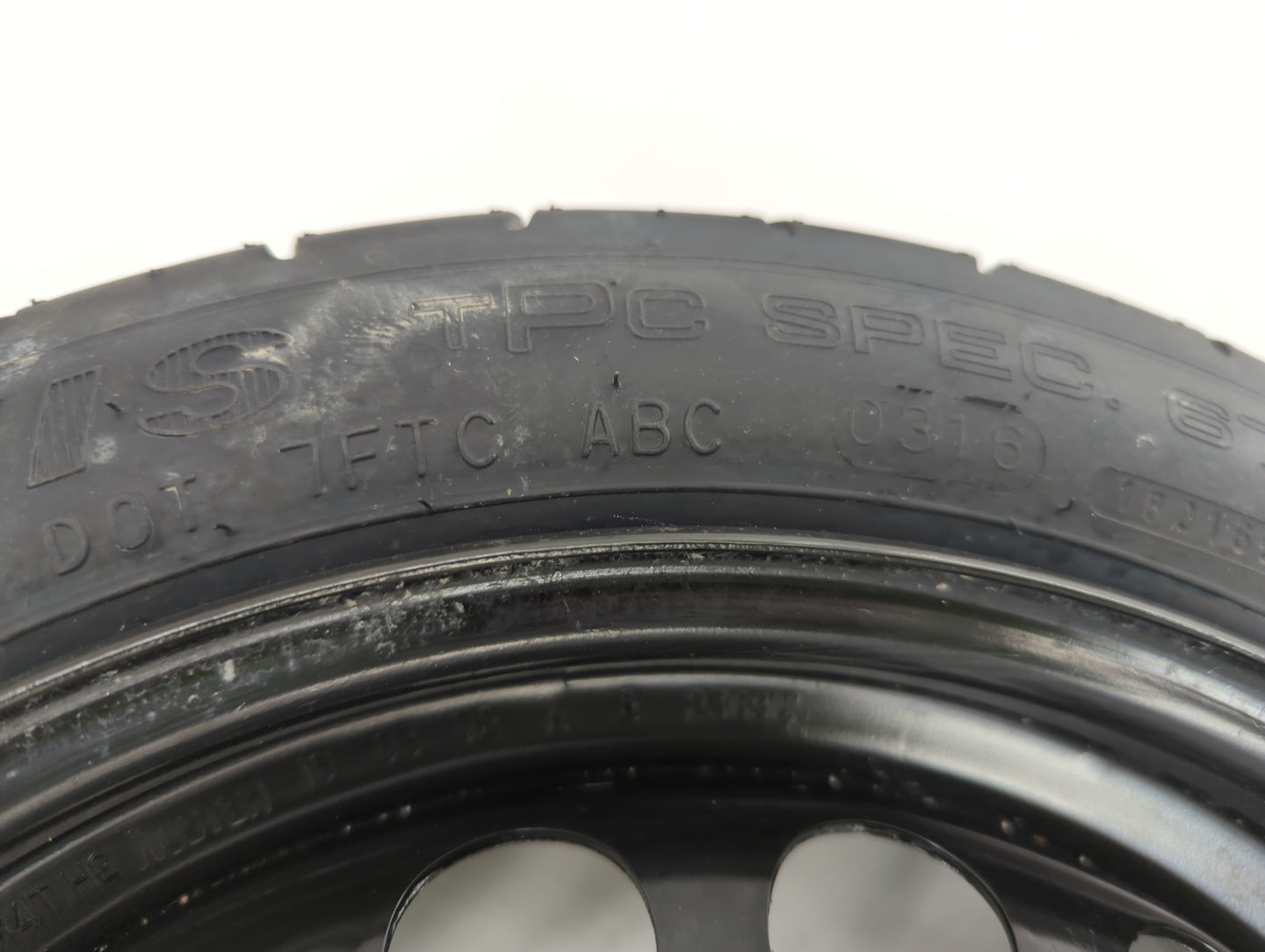 2016-2022 Chevrolet Spark Spare Donut Tire Wheel Rim Oem - Oemusedautoparts1.com