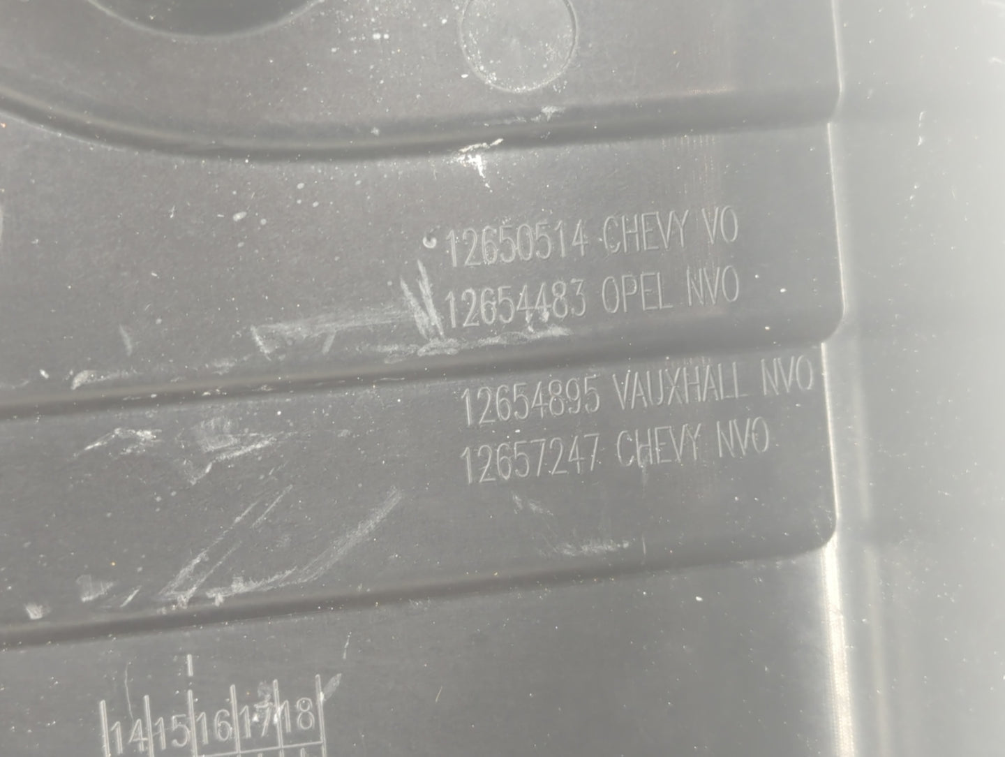 2016 Chevrolet Spark Engine Cover - Oemusedautoparts1.com