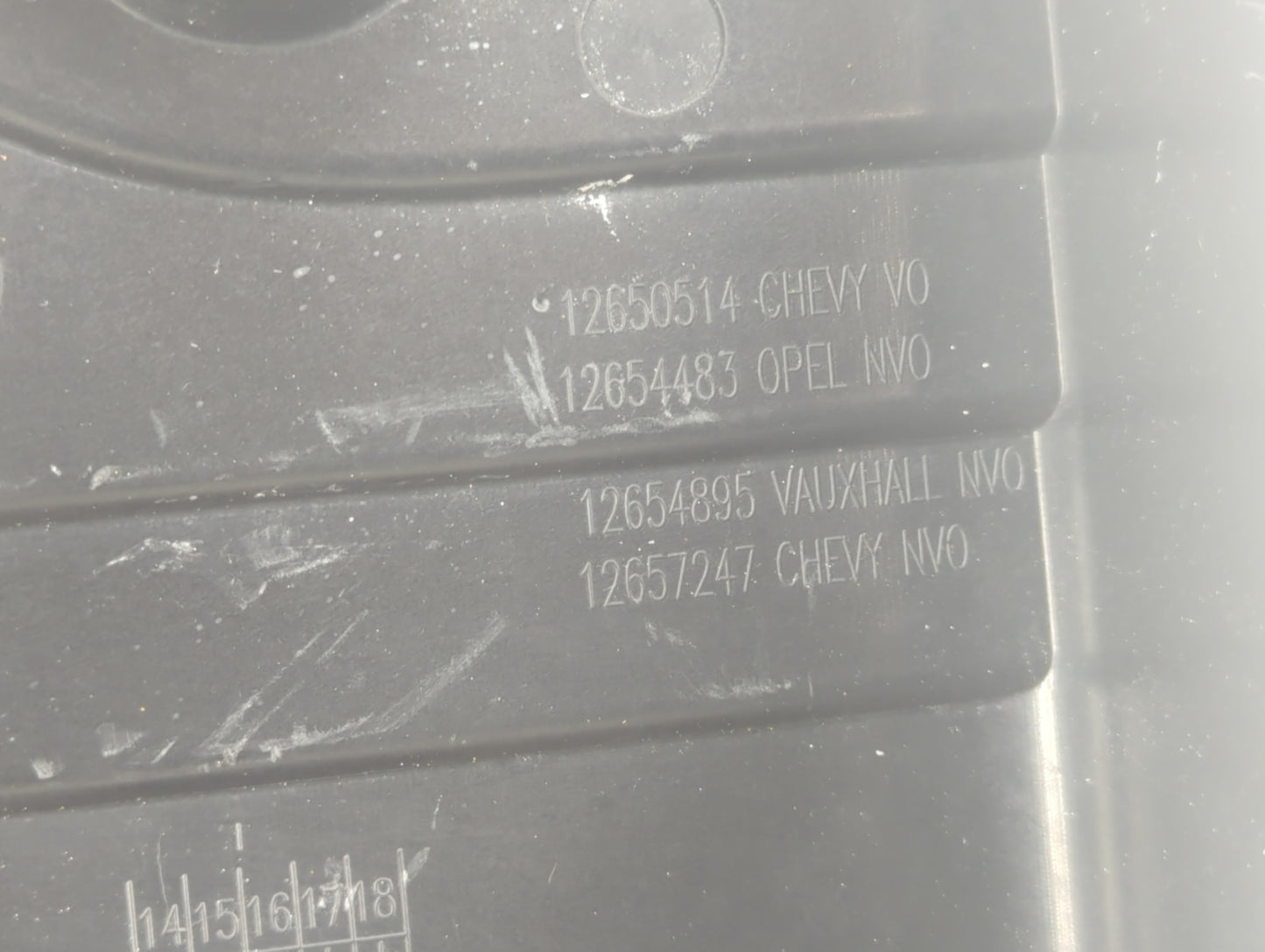 2016 Chevrolet Spark Engine Cover - Oemusedautoparts1.com