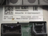 2016-2017 Chevrolet Spark Information Display Screen - Oemusedautoparts1.com