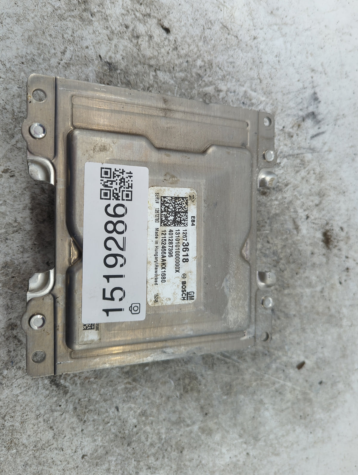 2016 Chevrolet Spark PCM Engine Control Computer ECU ECM PCU OEM P/N:12673618 12152466AAKX1680, 12672780 OEM Used Auto Parts