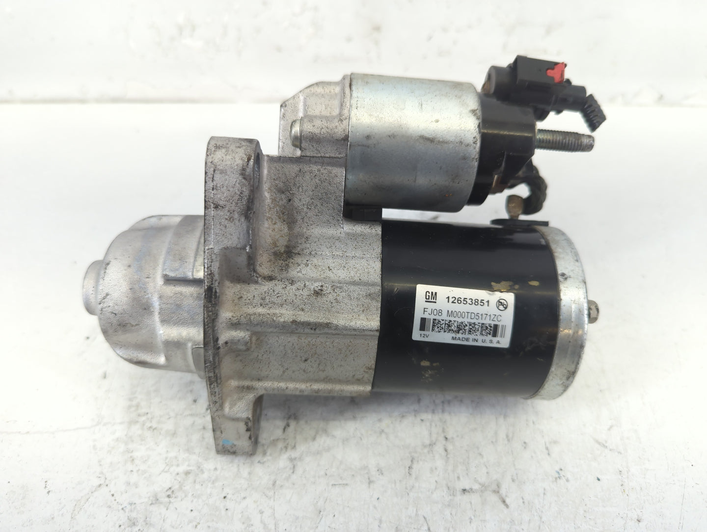 2016 Chevrolet Spark Car Starter Motor Solenoid OEM P/N:12653851 Fits OEM Used Auto Parts - Oemusedautoparts1.com