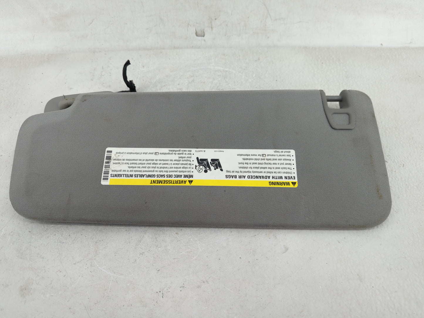 2016 Chevrolet Suburban 1500 Sun Visor Shade Replacement Passenger Right Mirror Fits Fits 2015 2017 2018 2019 2020 OEM Used 