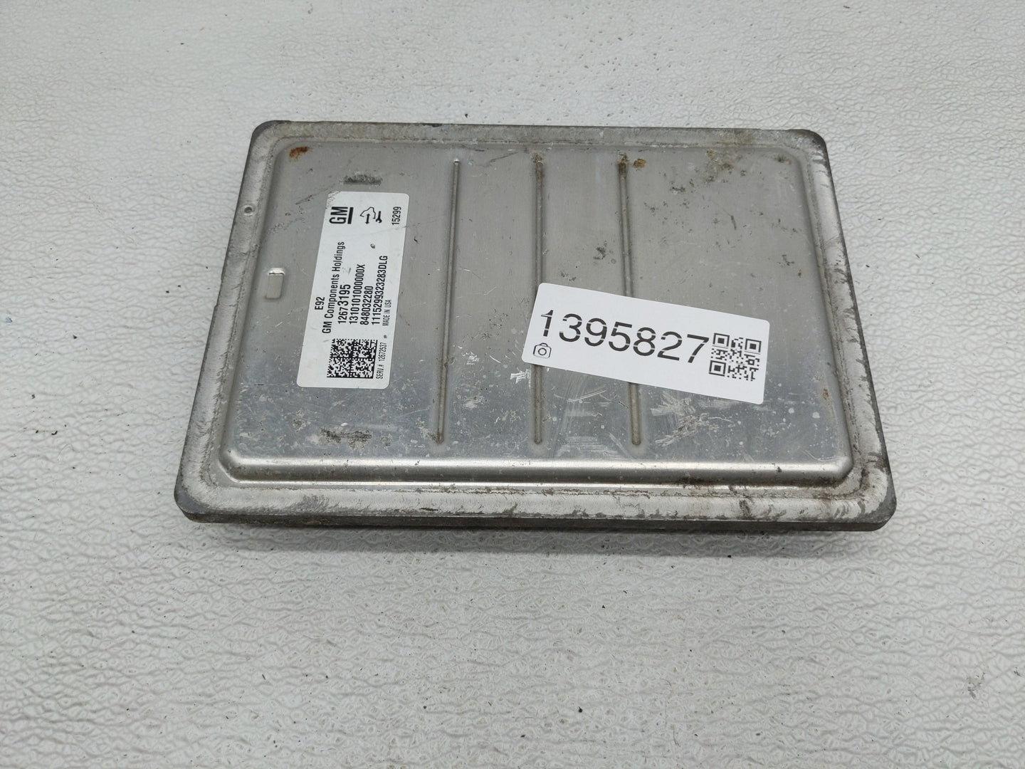 2016 Chevrolet Suburban 1500 PCM Engine Control Computer ECU ECM PCU OEM P/N:848032280 12673195 Fits Fits 2014 2015 OEM Used