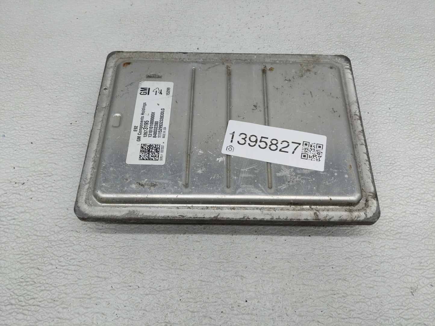 2016 Chevrolet Suburban 1500 PCM Engine Control Computer ECU ECM PCU OEM P/N:848032280 12673195 Fits Fits 2014 2015 OEM Used