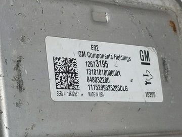 2016 Chevrolet Suburban 1500 PCM Engine Control Computer ECU ECM PCU OEM P/N:848032280 12673195 Fits Fits 2014 2015 OEM Used Auto Parts