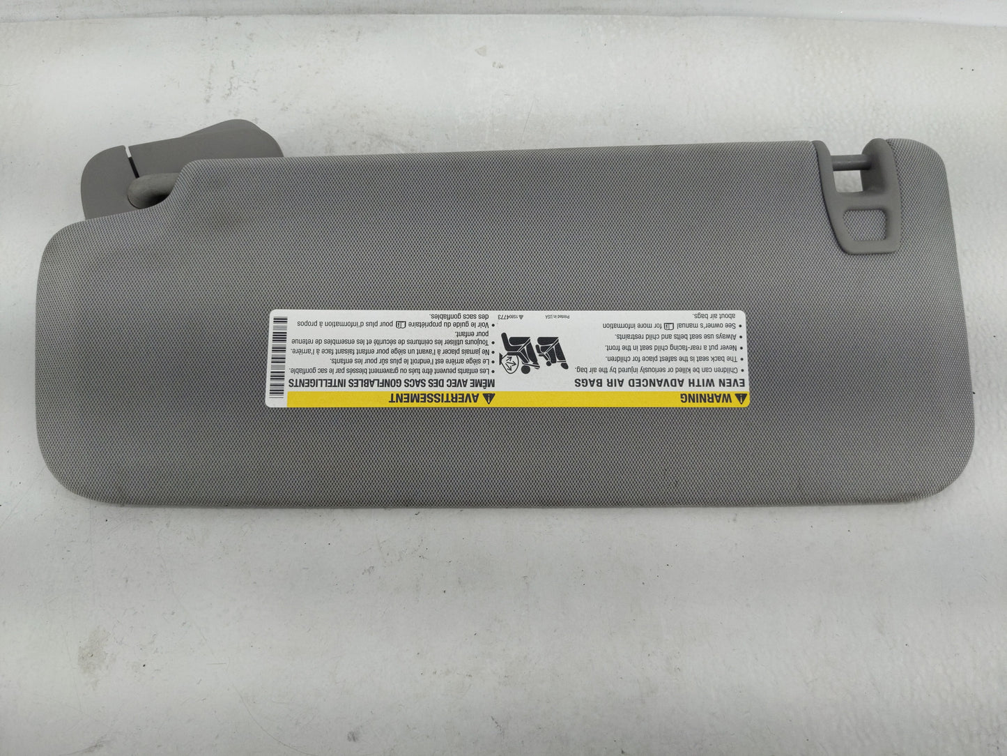 2015-2020 Chevrolet Tahoe Sun Visor Shade Replacement Passenger Right Mirror Fits Fits 2015 2016 2017 2018 2019 2020 OEM Use