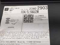 2016 Chevrolet Tahoe Radio AM FM Cd Player Receiver Replacement P/N:23402903 Fits Fits 2017 OEM Used Auto Parts - Oemusedaut