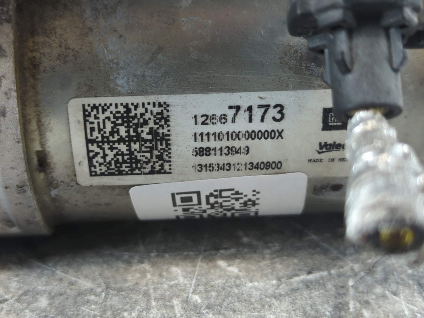 2015-2020 Chevrolet Tahoe Car Starter Motor Solenoid OEM P/N:12667173 Fits Fits 2014 2015 2016 2017 2018 2019 2020 OEM Used 