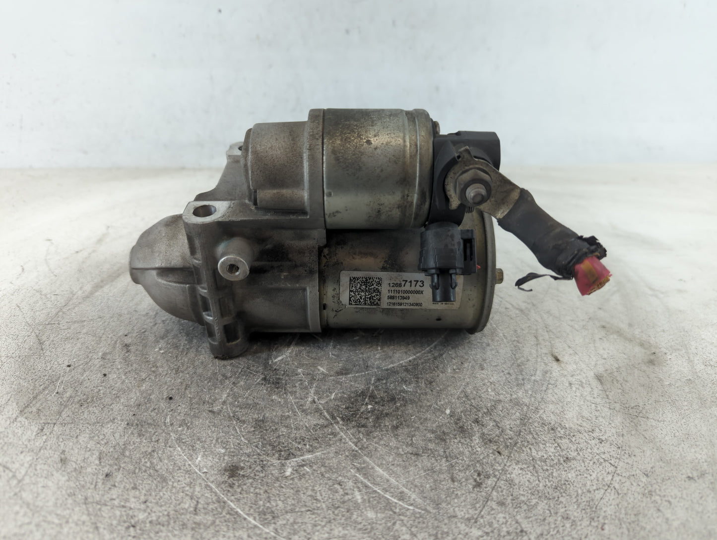 2015-2020 Chevrolet Tahoe Car Starter Motor Solenoid OEM P/N:12667173 Fits Fits 2014 2015 2016 2017 2018 2019 2020 OEM Used 