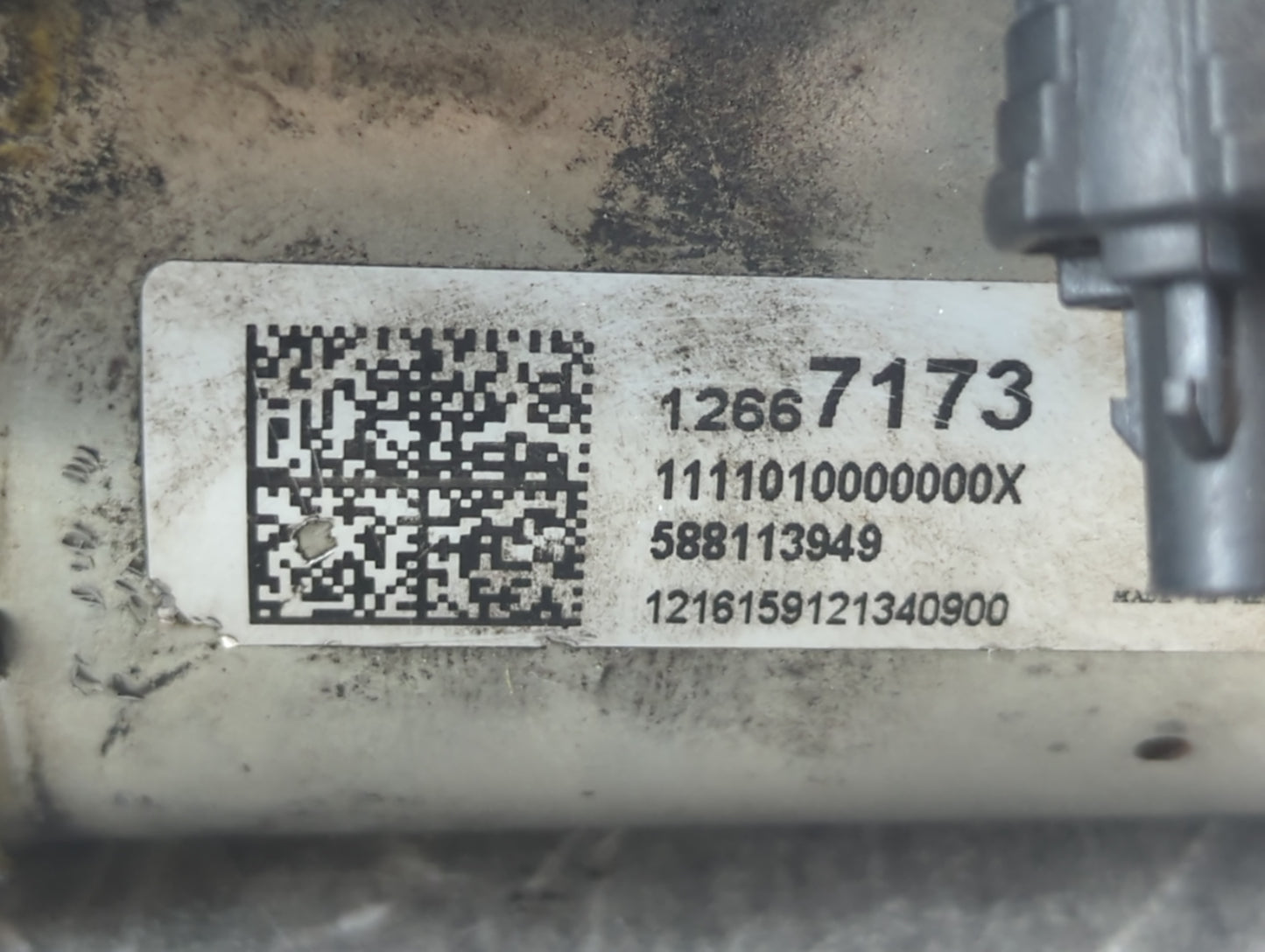 2015-2020 Chevrolet Tahoe Car Starter Motor Solenoid OEM P/N:12667173 Fits Fits 2014 2015 2016 2017 2018 2019 2020 OEM Used 