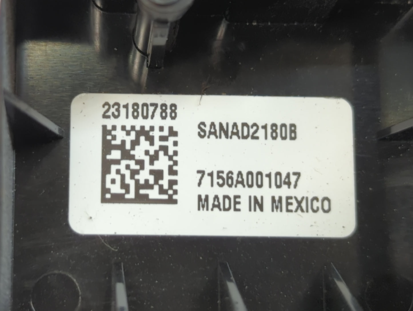 2015-2020 Chevrolet Tahoe Master Power Window Switch Replacement Driver Side Left P/N:23180788 Fits OEM Used Auto Parts - Oe