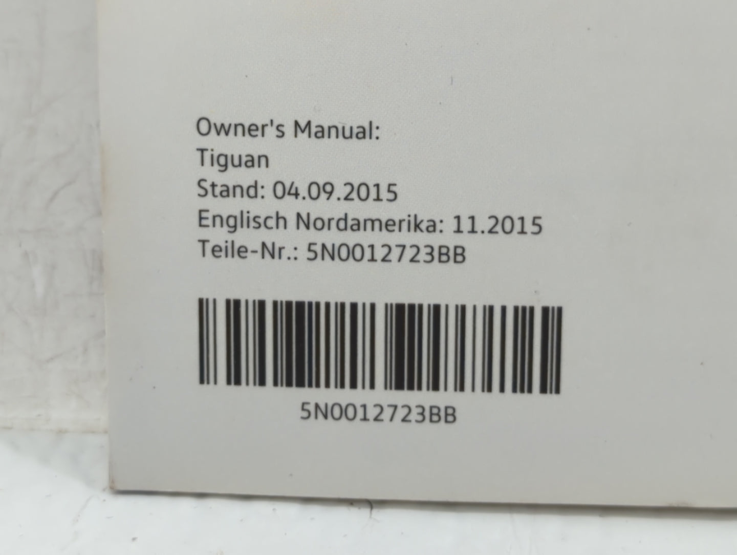 2016 Chevrolet Tigra Owners Manual Book Guide OEM Used Auto Parts - Oemusedautoparts1.com