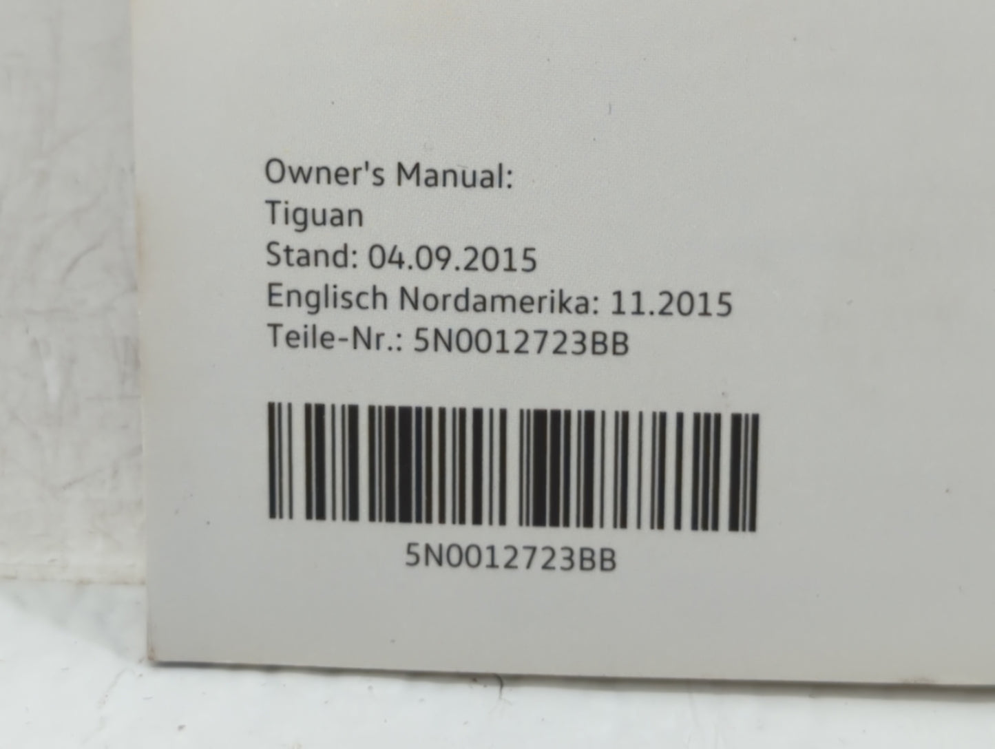 2016 Chevrolet Tigra Owners Manual Book Guide OEM Used Auto Parts - Oemusedautoparts1.com