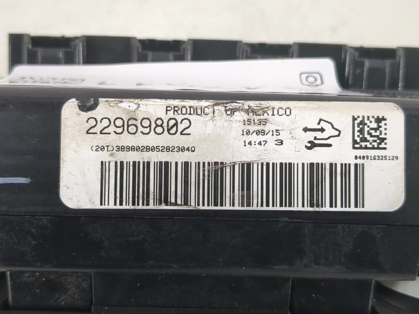 2013-2017 Chevrolet Traverse Climate Control Module Temperature AC/Heater Replacement P/N:2299802 Fits OEM Used Auto Parts -