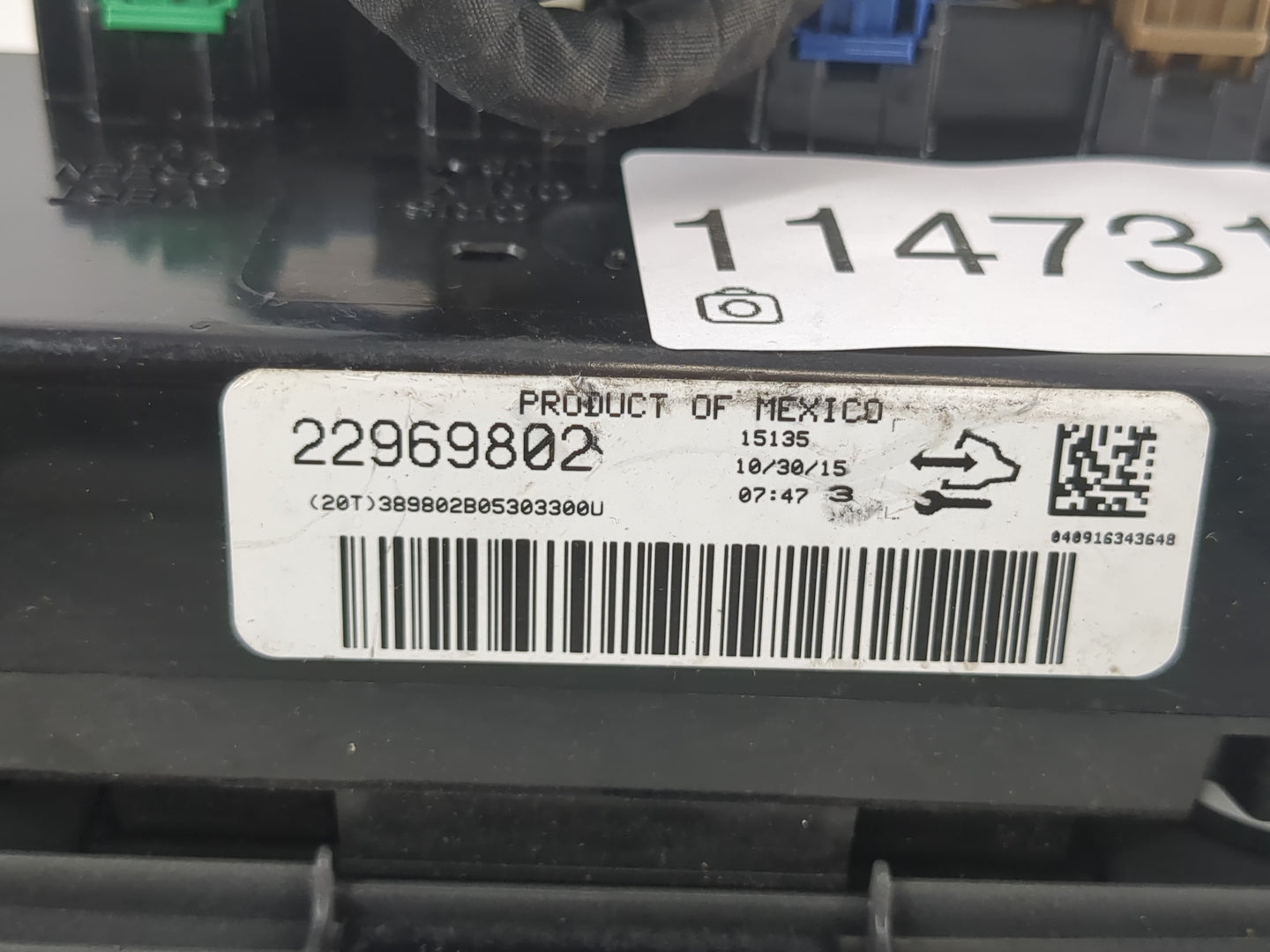 2009-2017 Chevrolet Traverse Climate Control Module Temperature AC/Heater Replacement P/N:22969802 Fits OEM Used Auto Parts 