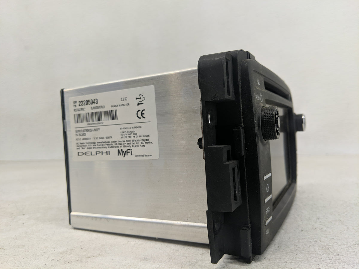 2016-2017 Chevrolet Traverse Radio AM FM Cd Player Receiver Replacement P/N:23227400 Fits Fits 2016 2017 OEM Used Auto Parts