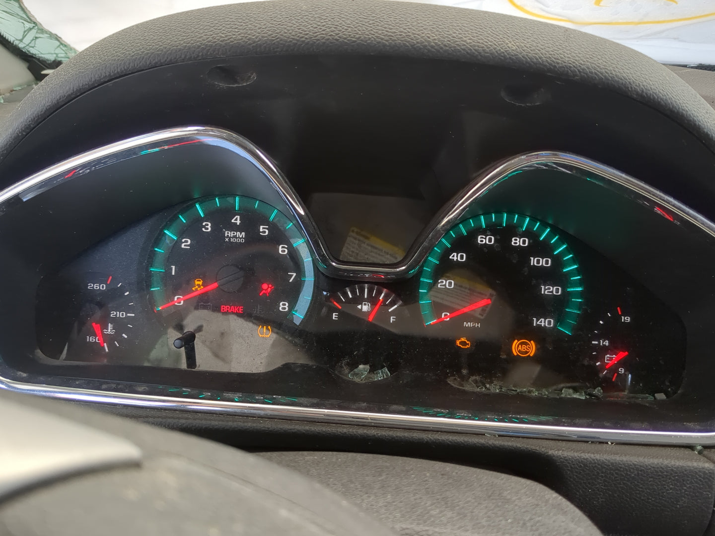 2014-2017 Chevrolet Traverse Instrument Cluster Speedometer Gauges Miles:100K Fits Fits 2014 2015 2016 2017 OEM Used Auto Pa