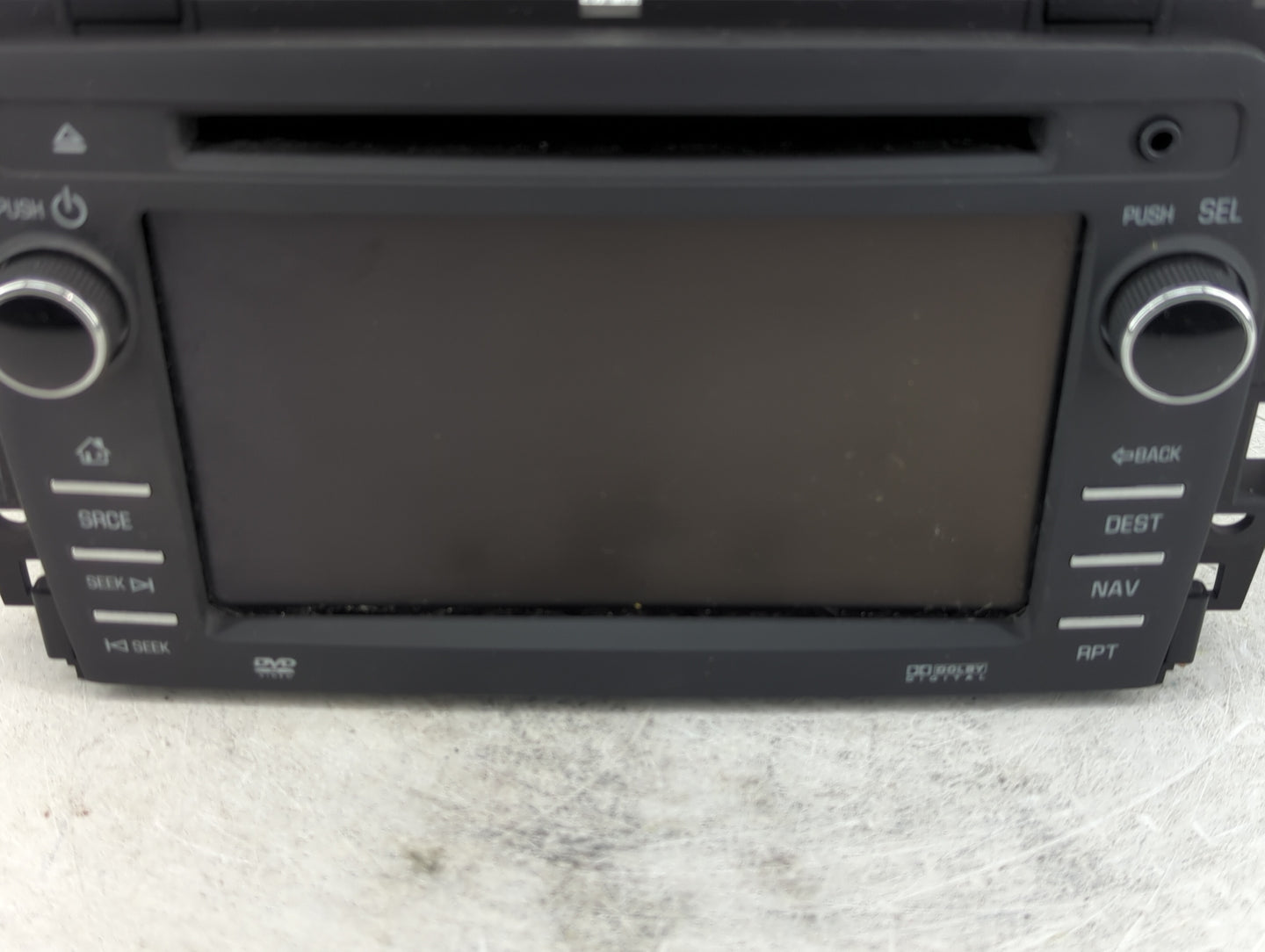 2015-2016 Chevrolet Traverse Radio AM FM Cd Player Receiver Replacement P/N:23395480 Fits Fits 2015 2016 OEM Used Auto Parts